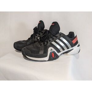 adidas Barricade 8 Clay Tennis‎ Shoes Pickleball Core Black Q21233 Men's Size 8